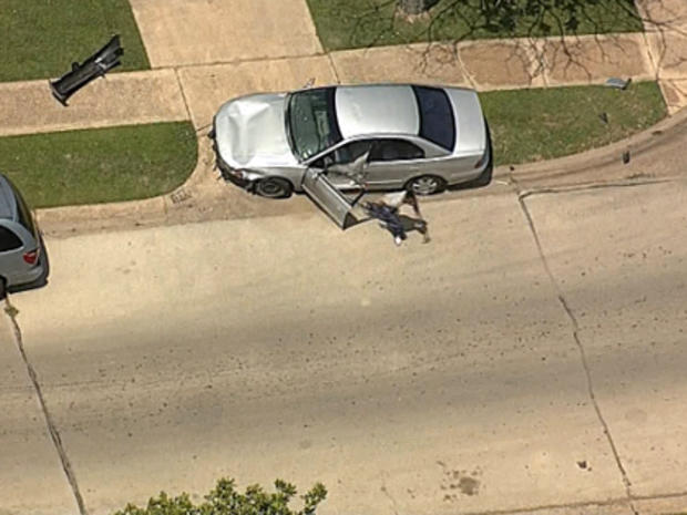 Dallas Police Chase 