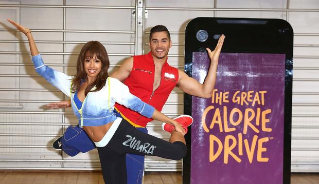 Zumba Fitness Great Calorie Drive - Photocall 