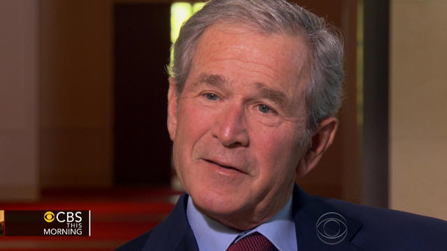 Bush on Boston bombings: Very difficult to stop terrorist attack 