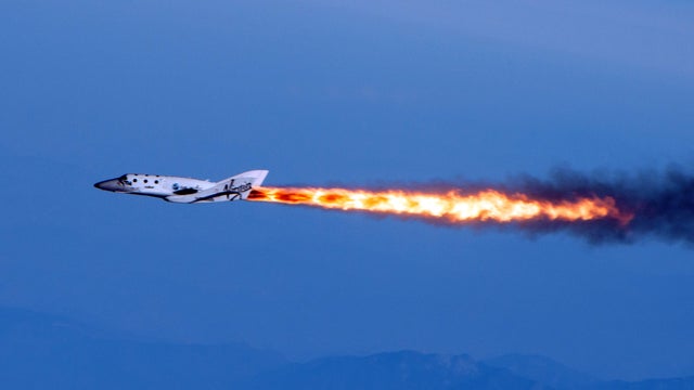 Virgin Galactic test flight 