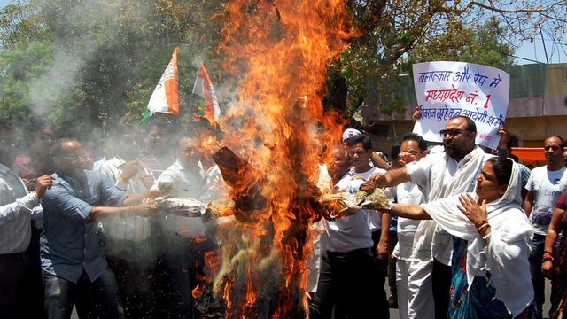 Indians protest rape 
