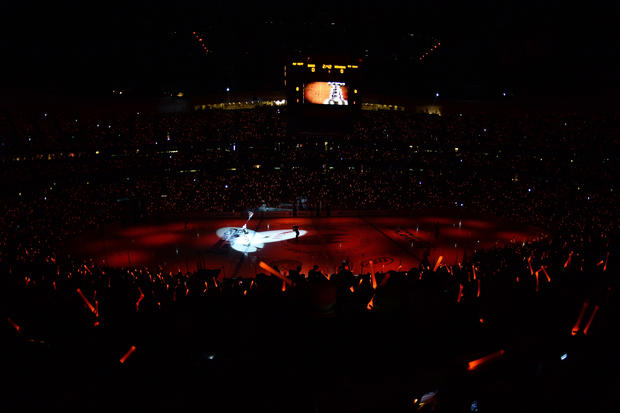 Detroit Red Wings v Anaheim Ducks - Game One 