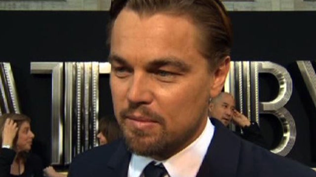 DiCaprio talks "Great Gatsby" at world premiere 