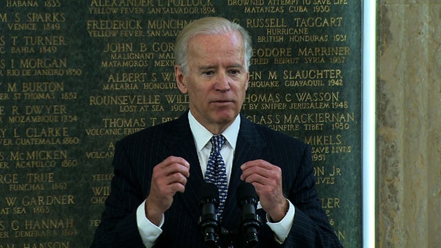 Biden to Foreign Service: "We owe you" 
