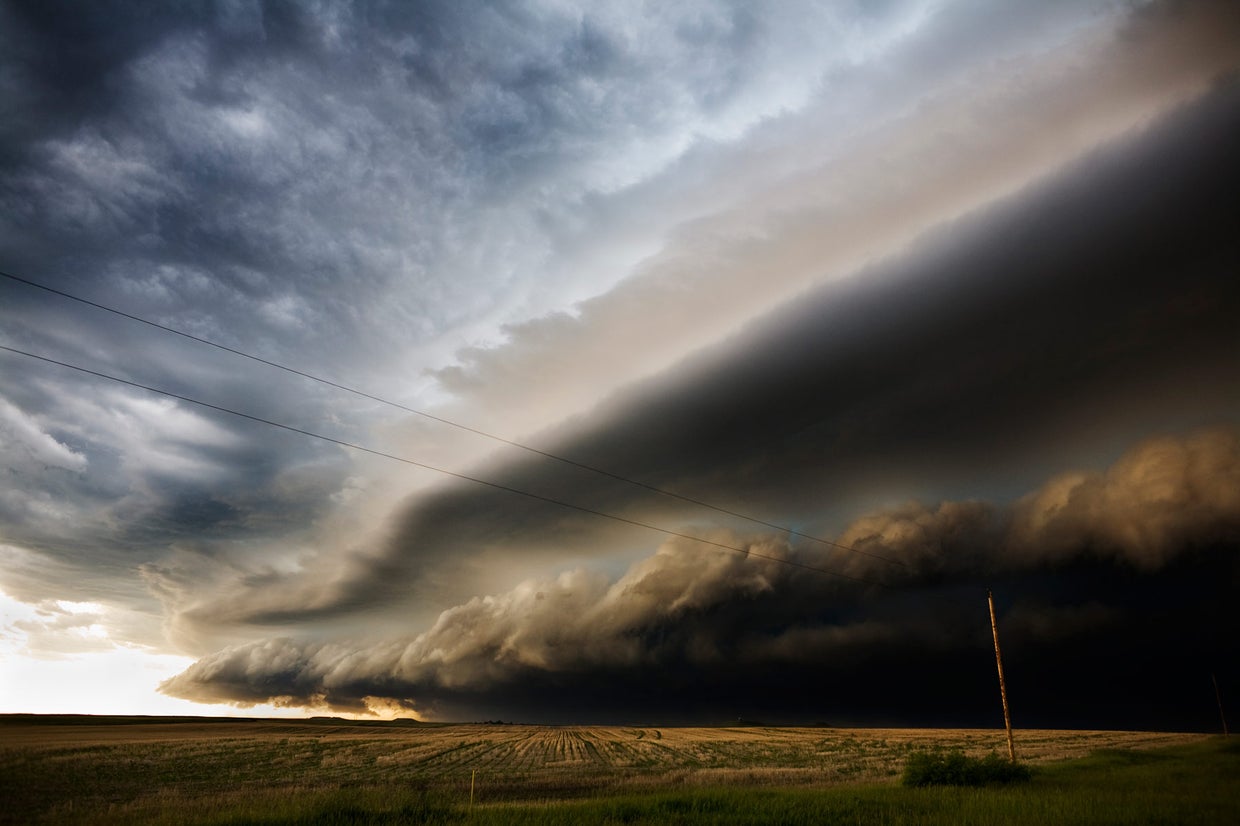 Stunning storm clouds