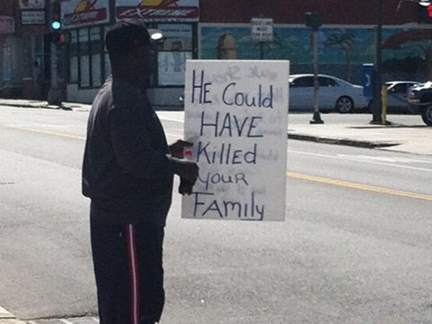 Tsarnaev Funeral Home Protest  