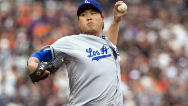 Dodgers bid $25.7 million for South Korean pitcher