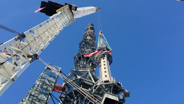 One World Trade Center reaches full height 
