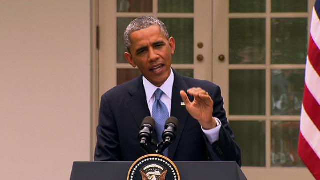 Obama: "No apologies" for investigating national security leaks 