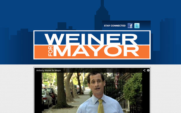 Weiner For Mayor Website 