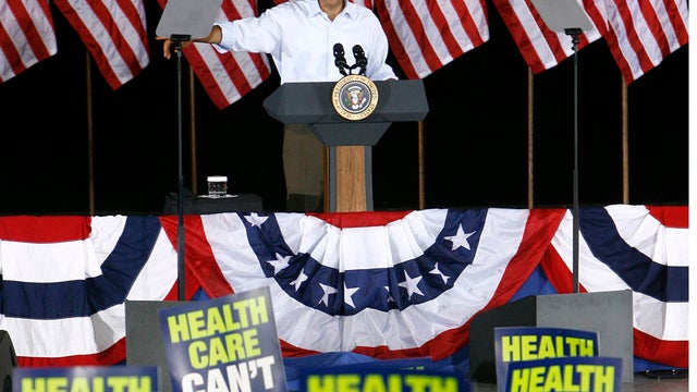 September 2009 file photo President Obama addressing AFL-CIO Labor Day picnic at Coney Island in Cincinnati 