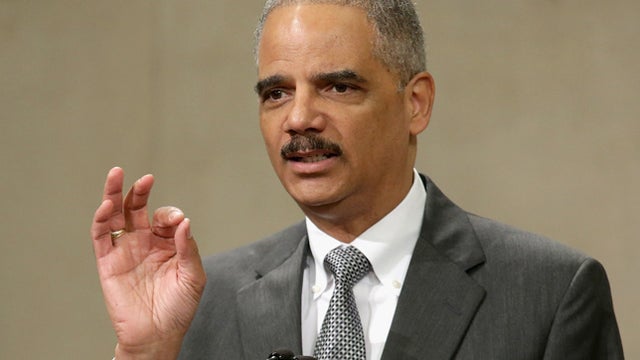  Attorney General Eric Holder delivers remarks during the Justice Department Inspector General's annual awards ceremony 