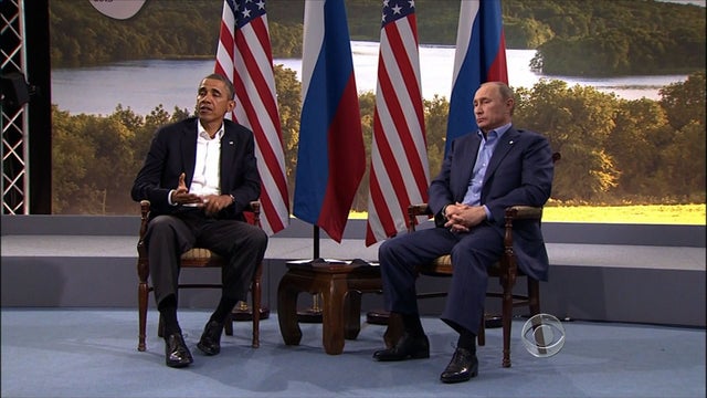 Syria tensions make for chilly meeting between Obama, Putin 