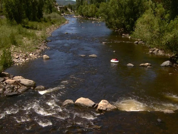 Tubing On The Yampa River 