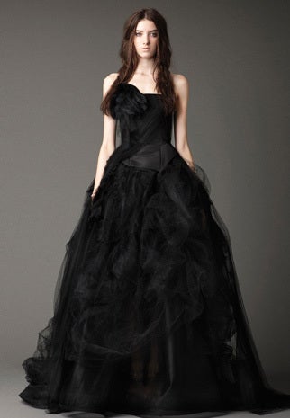 vera wang black tie