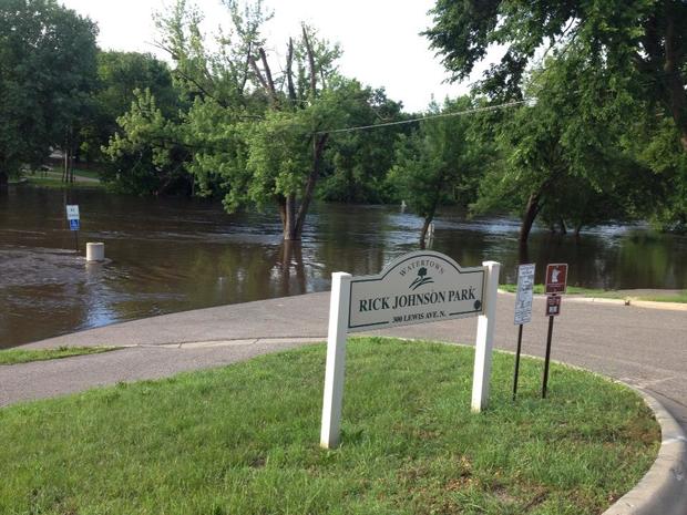 Rick Johnson Park Flooding 