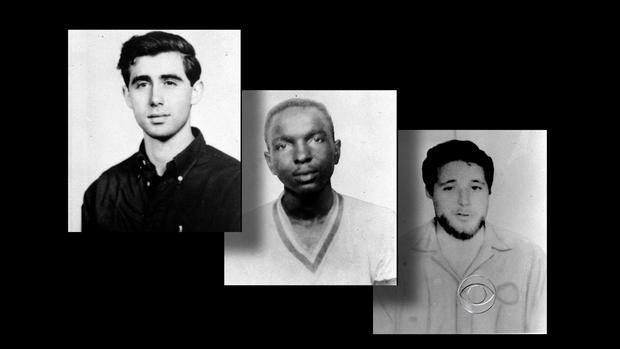 The three civil rights workers murdered by the KKK in Mississippi in 1964. 