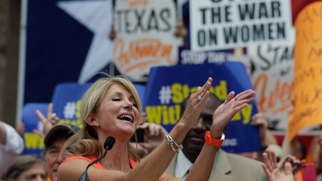 Wendy Davis, abortion, Texas 