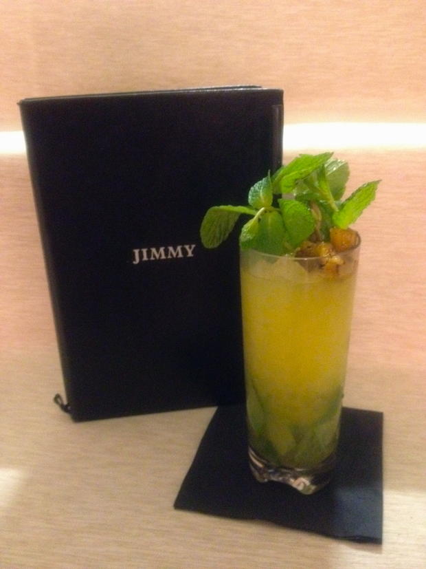 Grilled Pineapple Mojito,  JIMMY at The James  