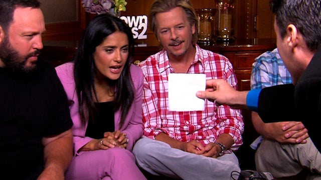 "Grown Ups 2" stars get a note from Michael Cera 