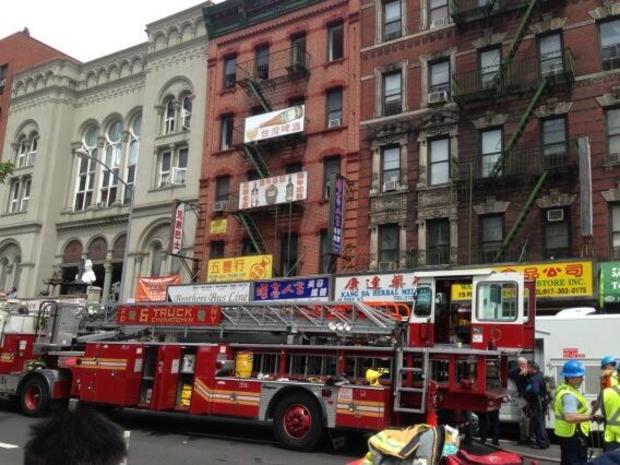 Chinatown Building Explosion 