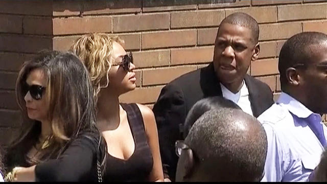 Beyonce and Jay Z attend Trayvon Martin rally in NYC 