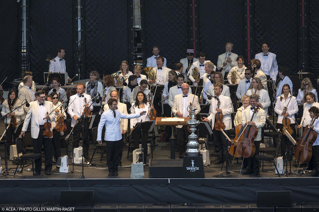 San Francisco Symphony Performs At America's Cup Pavilion 