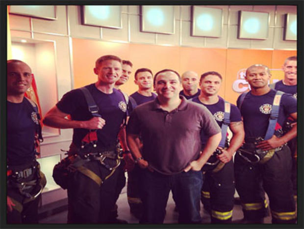 Firefighters on 'The Couch' 
