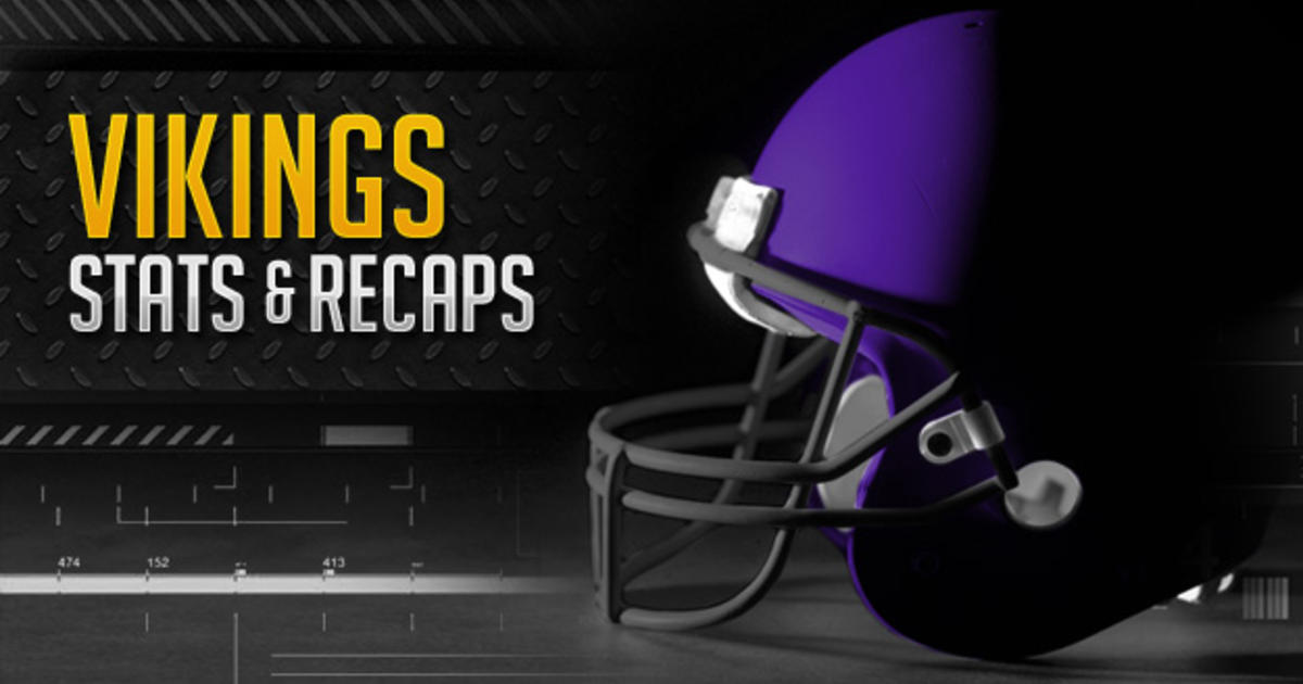 Minnesota Vikings Stats & Recaps CBS Minnesota