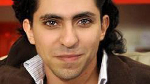 Saudi Arabian blogger Raif Badawi 