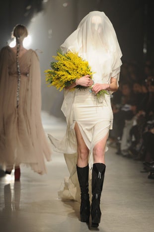 Punk stylist Vivienne Westwood