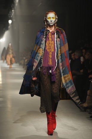 Punk stylist Vivienne Westwood