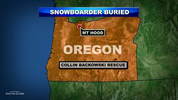 COLO SNOWBOARDER MT HOOD map 