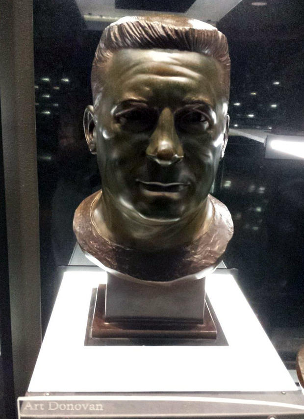 Art Donovan Hall of Fame Bust 
