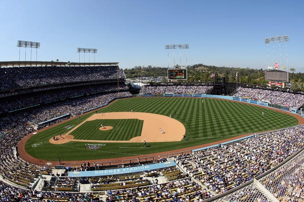 DODGER STADIUM Pittsburgh Pirates v Los Angeles Dodgers 