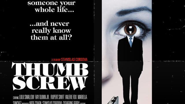 Thumbscrew" poster from author Marisha Pessl's thriller, "Night Film". 