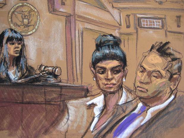 Teresa and Joe Giudice courtroom sketch 