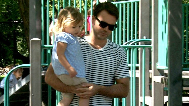 Music producer David Bruner and his daughter Mae.