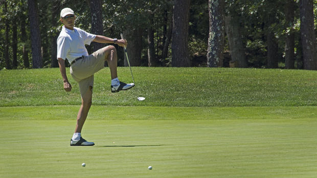 President Barack Obama - Golfing 