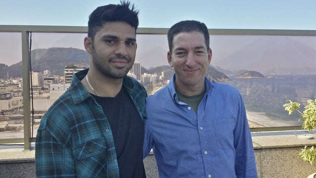 Glenn Greenwald, David Miranda 
