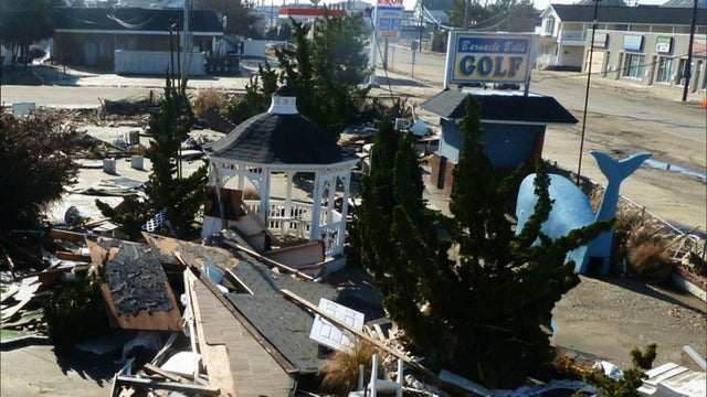 Battered mini-golf course gets back on its feet 