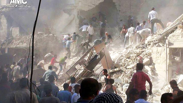 Syria, aleppo, bomb 