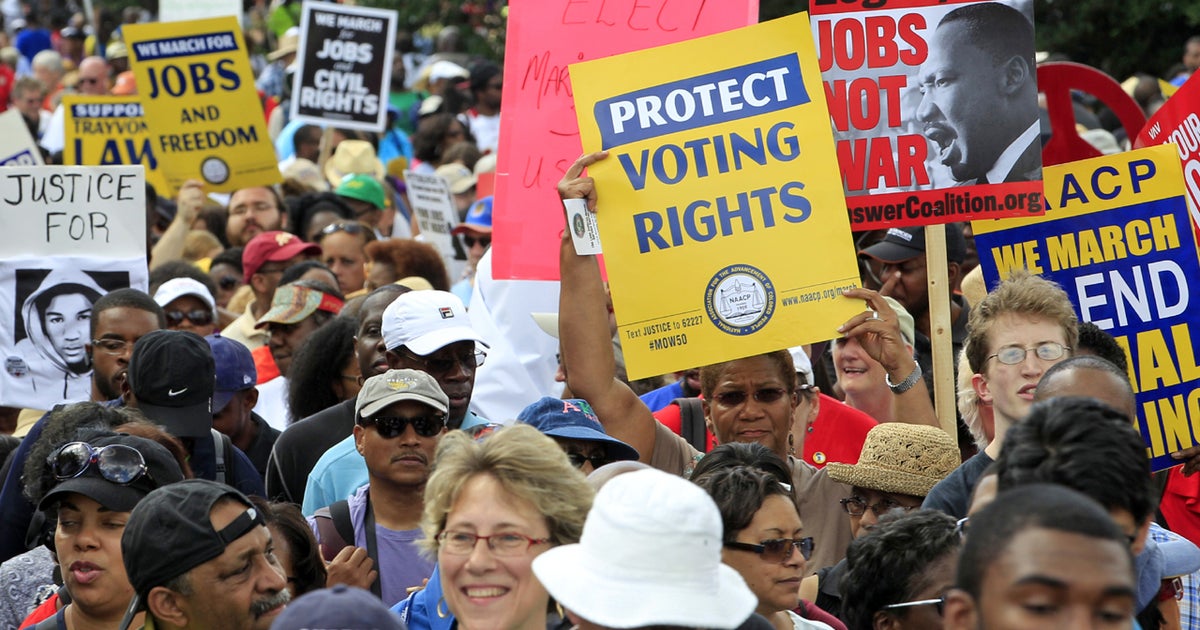Walking in the steps of MLK - CBS News