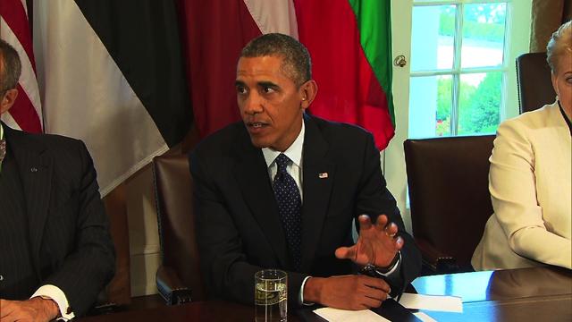 Obama: Nobody "more war weary than me" 