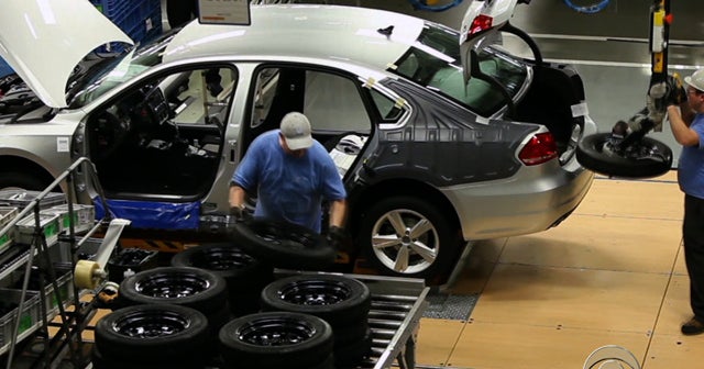 VW plant brings auto manufacturing jobs to Tennessee CBS News