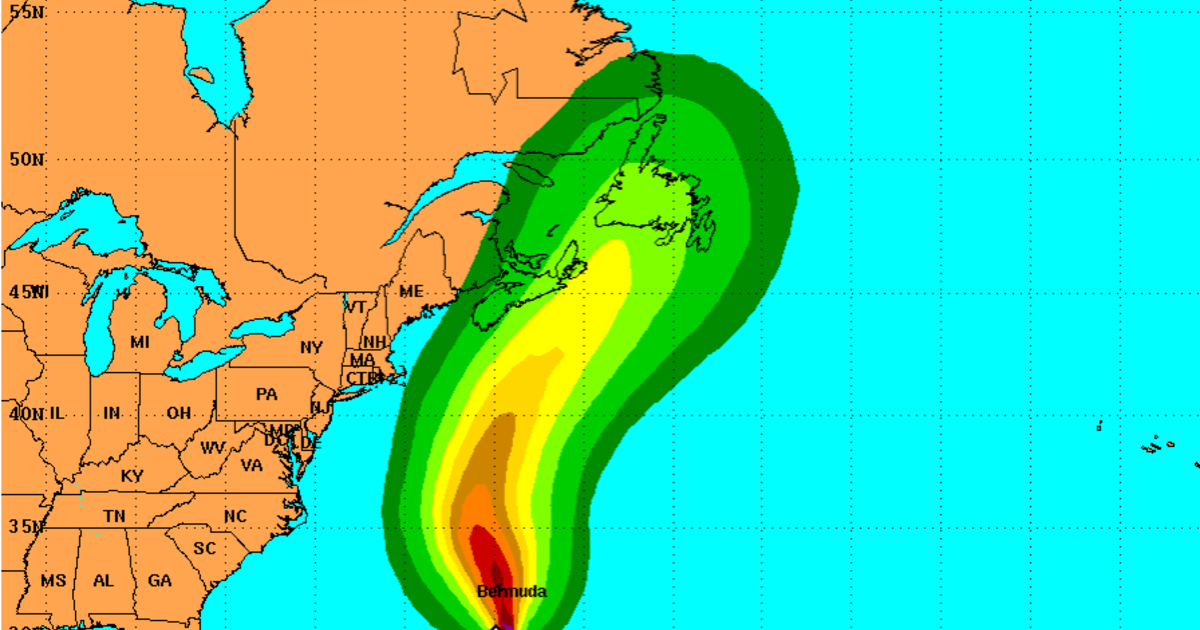 Tropical storms moving through Atlantic CBS News