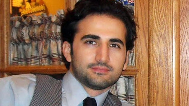 U.S. citizen Amir Mirzaei Hekmati in a Tehran courtroom 