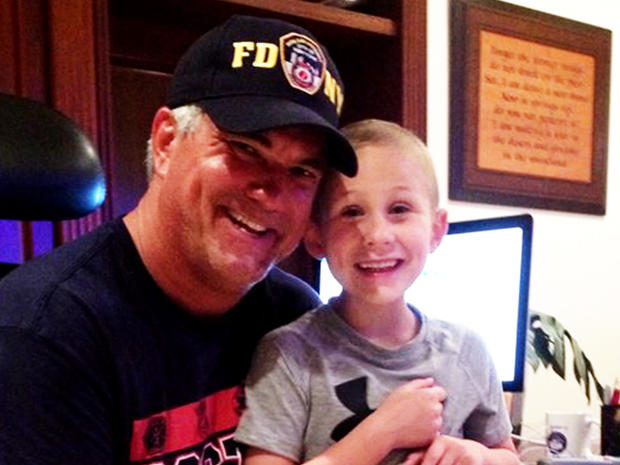 P.J. Schrantz lost his son Dustin to leukemia. 