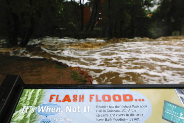 Floods Inundate Boulder In September 2013 