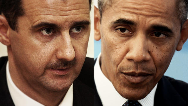 60 Minutes: Assad and Obama on Syria's civil war 
